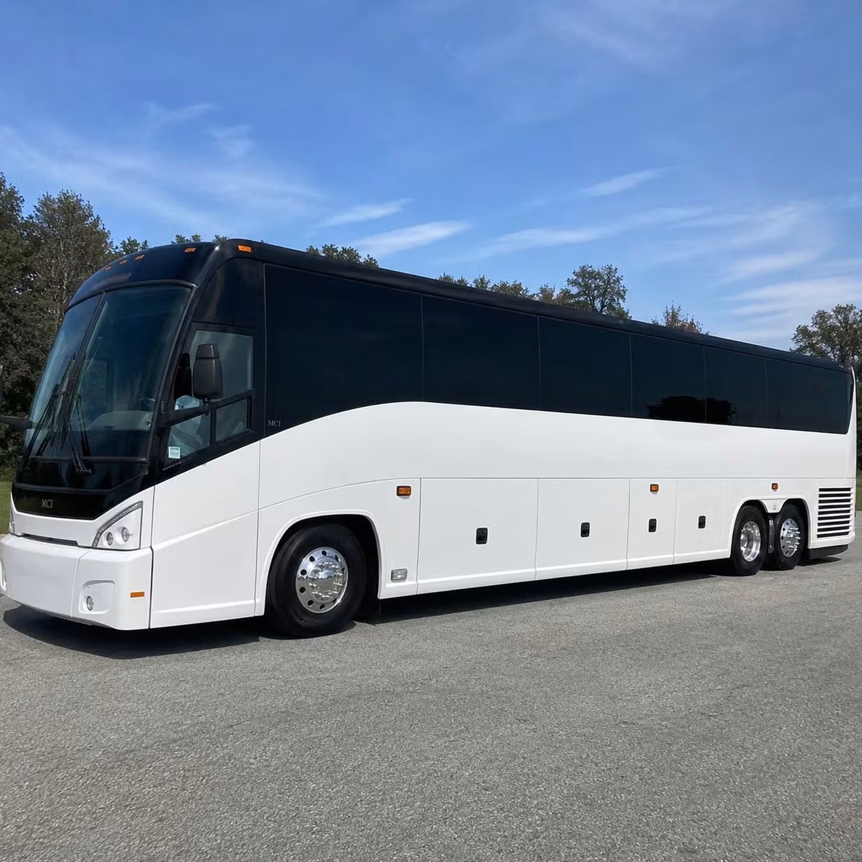 parker long distance bus rentals