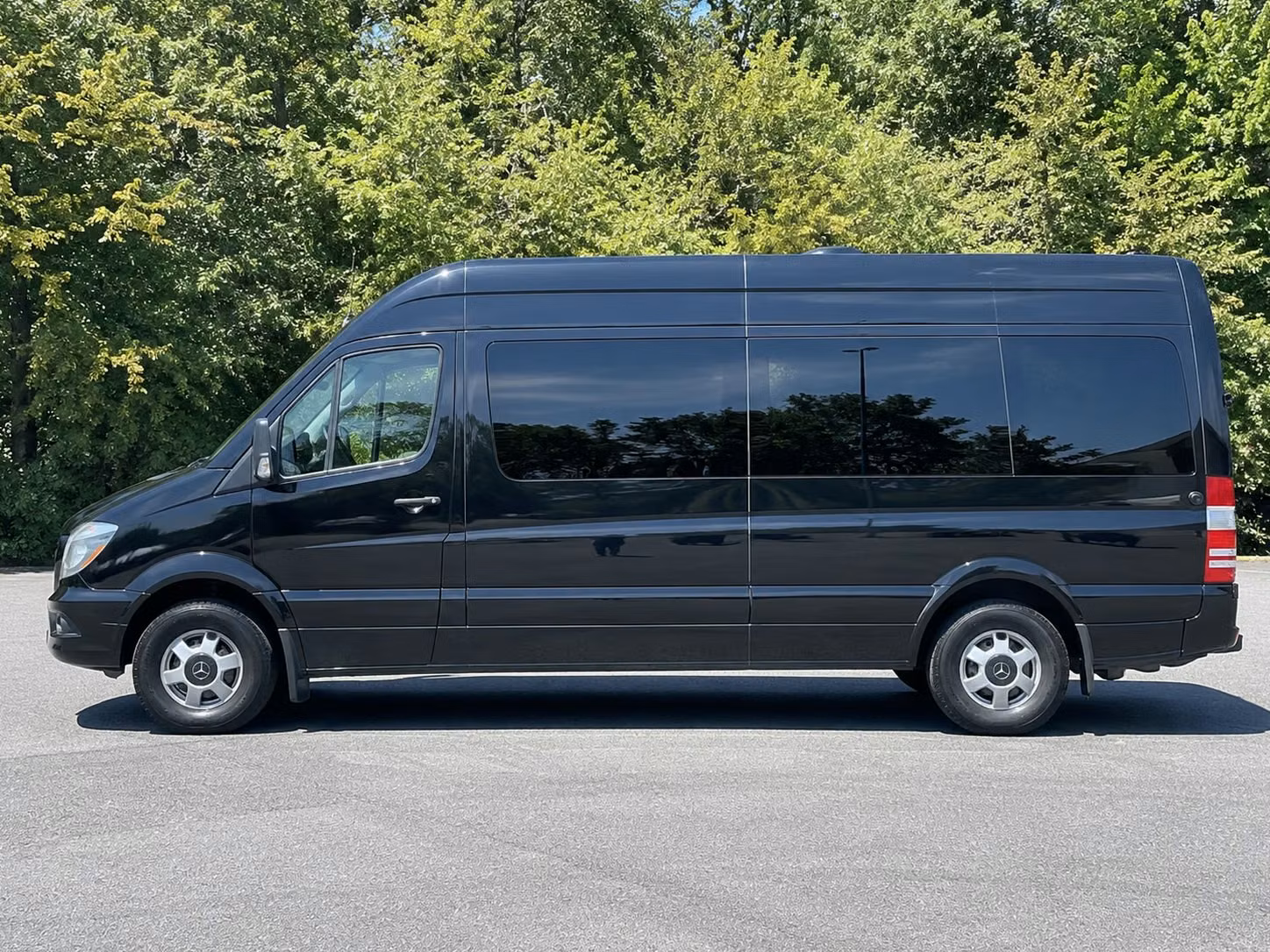 parker sprinter van rental with driver