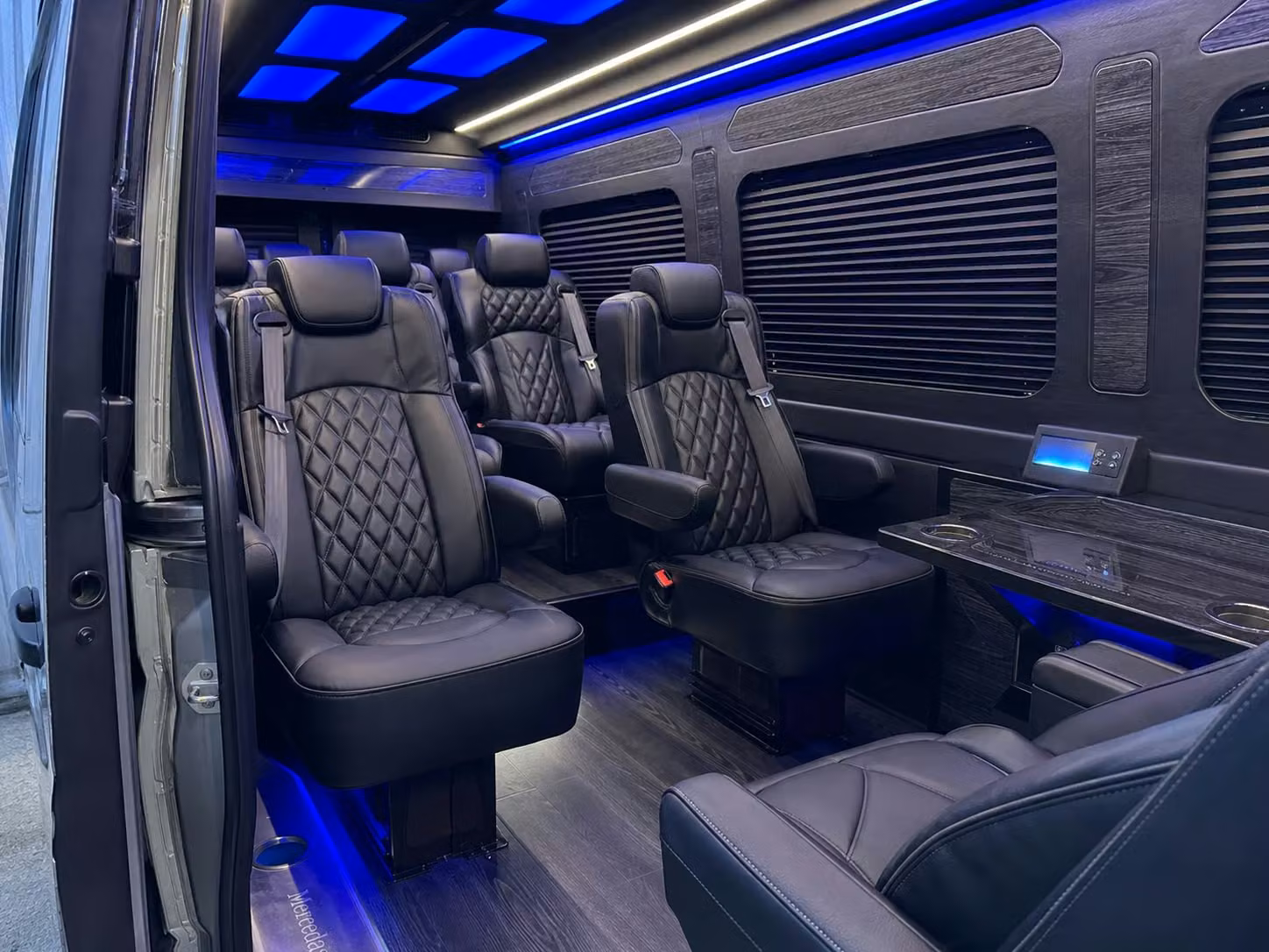 sprinter van transportation for groups and events across parker